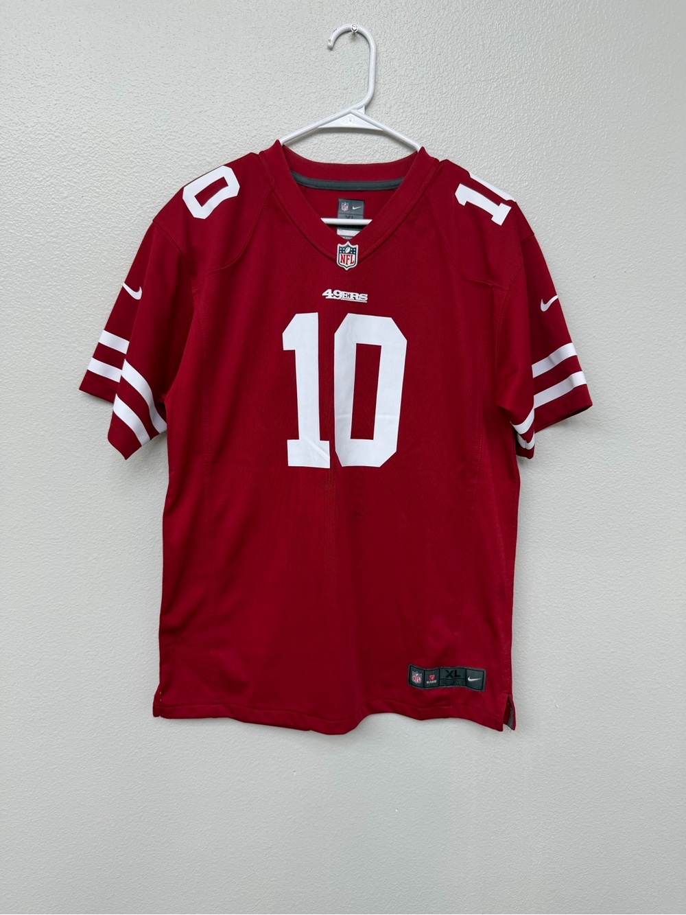 Nike San Francisco 49ers Jimmy Garoppolo Jersey Men’s XL NFL #10